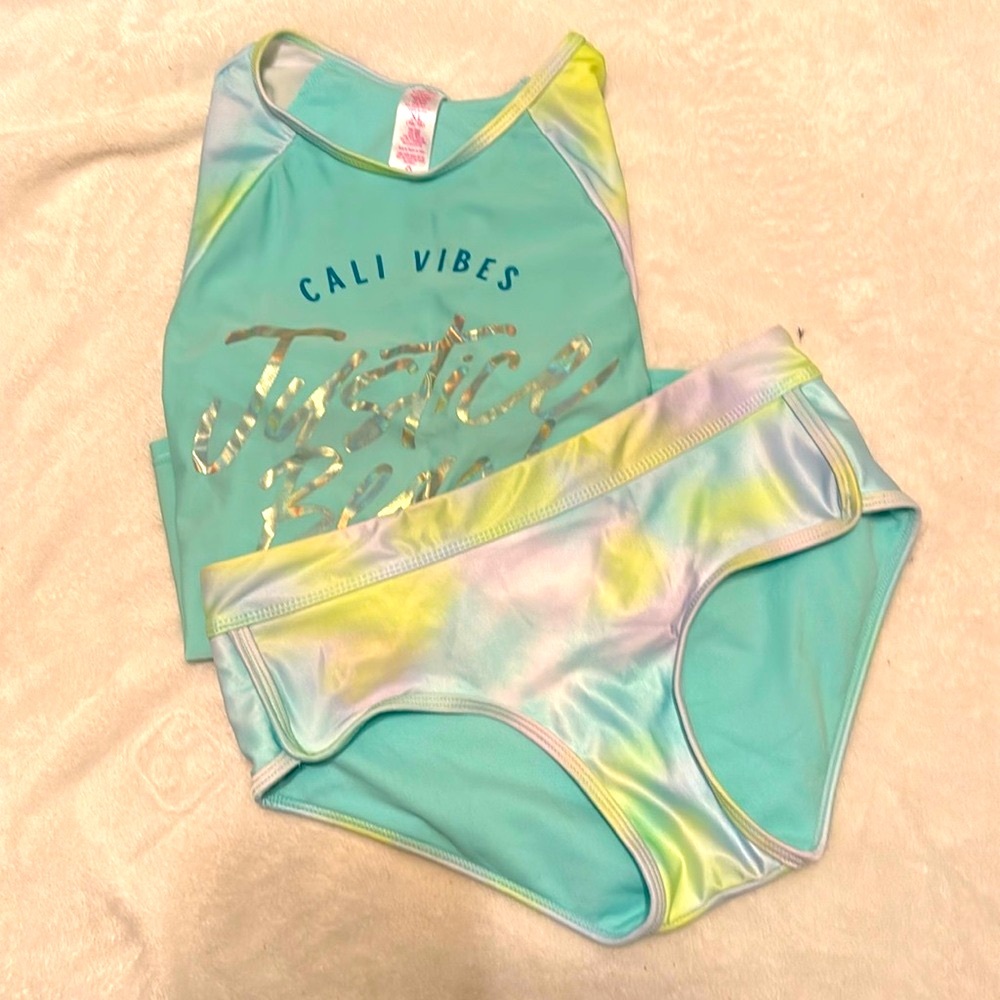 💖 Justice Rashguard Bikini Swimsuit